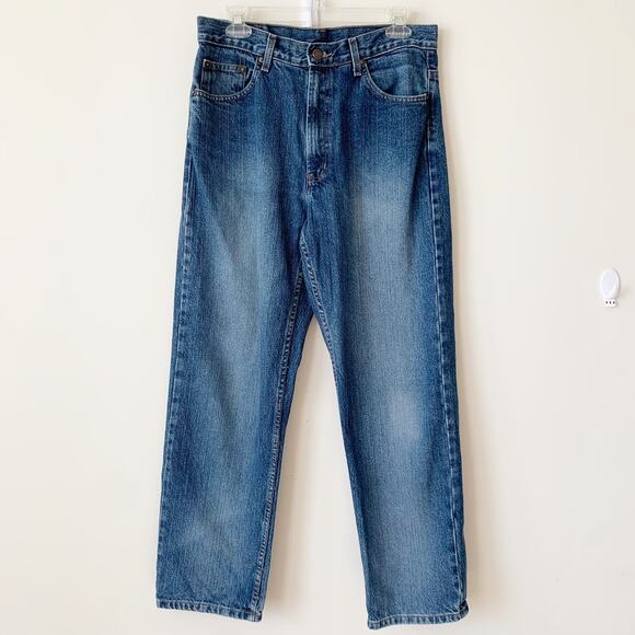 Vintage LEI Jeans Mens Size 31x30 Blue Denim High Rise Casual Y2K 2000s Teen - Picture 1 of 5